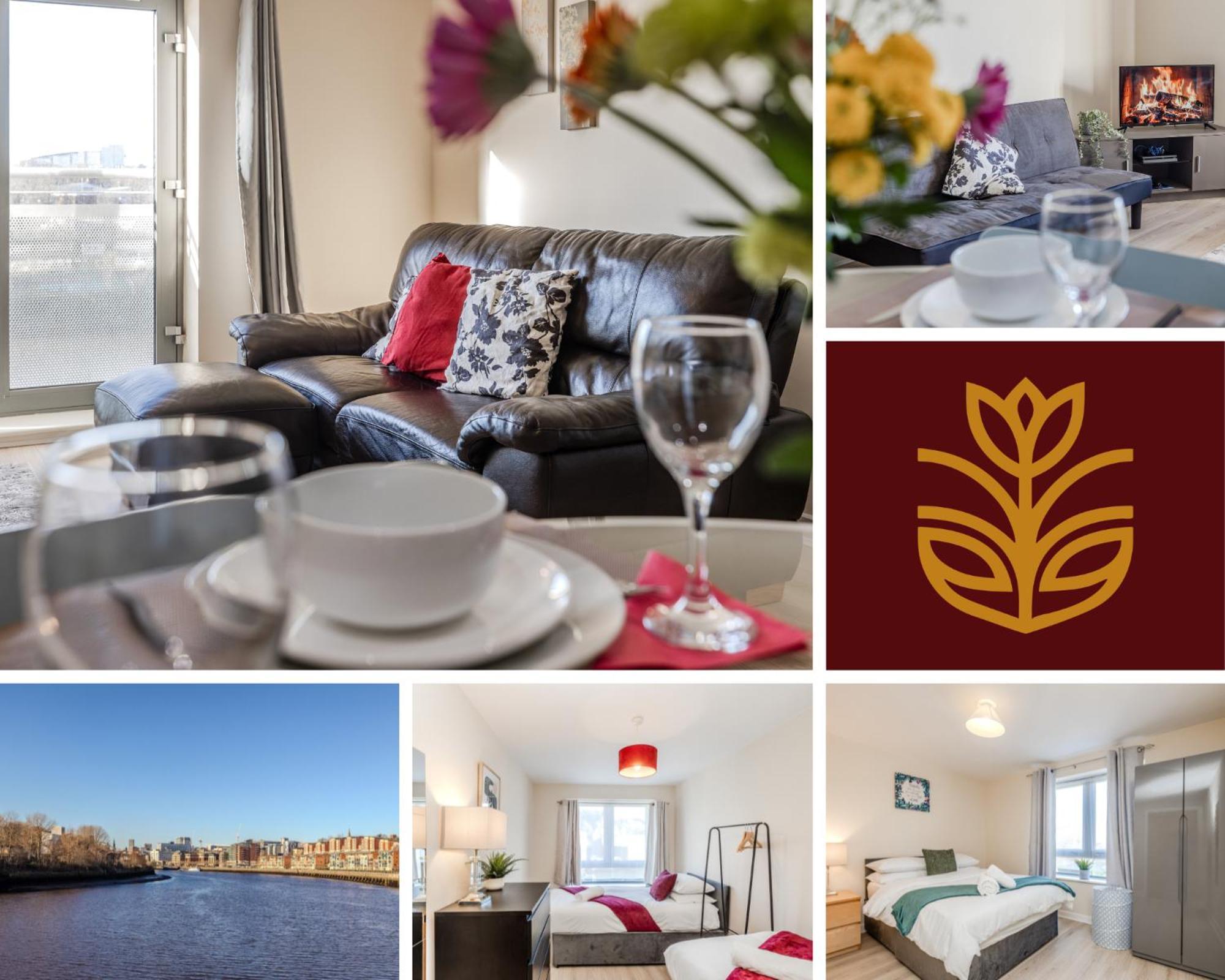 Апартаменты Waterfront Quayside With Secure Parking & Lift, Ideal For Mobility Users *
